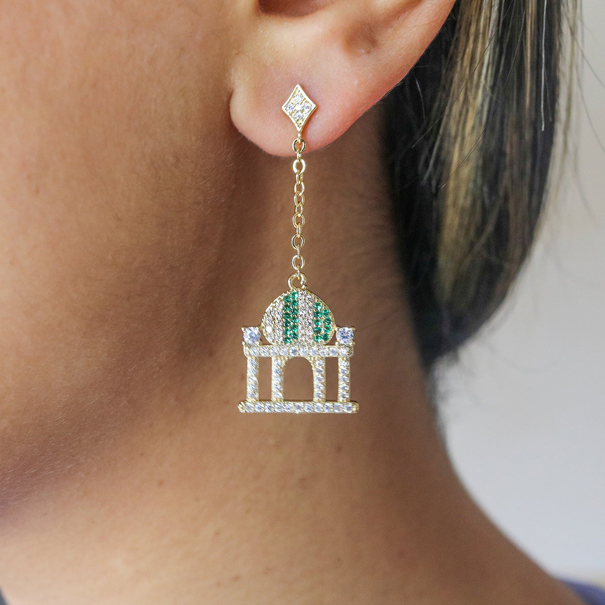 Temple Earrings