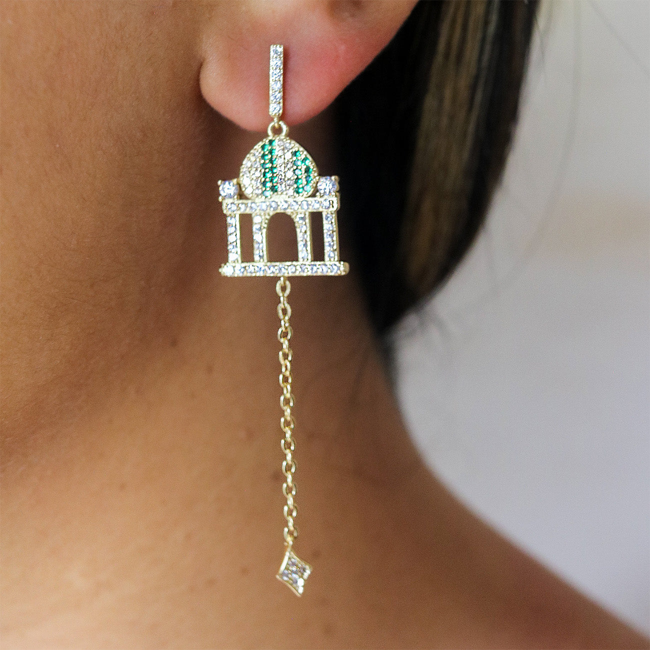 Temple Earrings